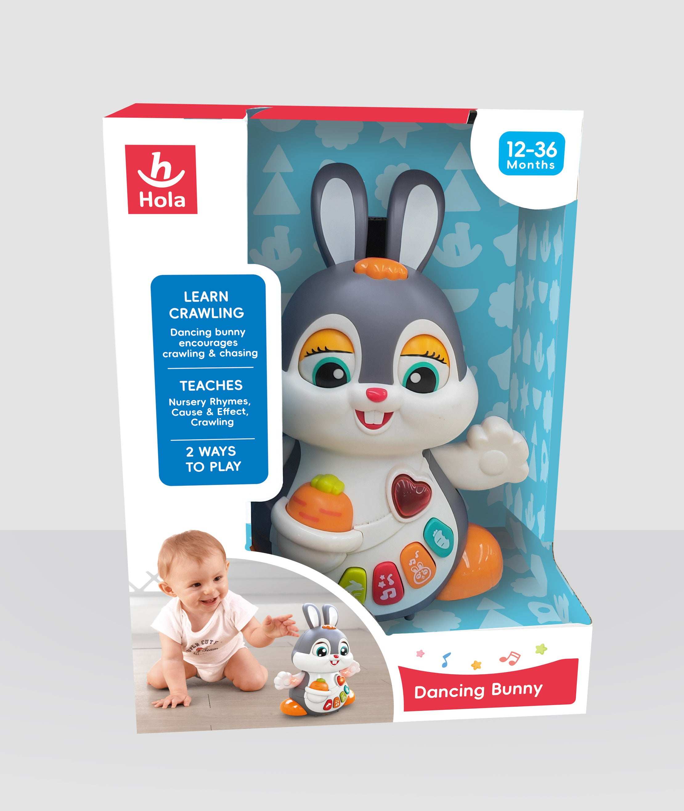 Dancing Bunny Learning Activity Toy for Toddlers in Kuwait